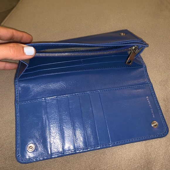Marc Jacobs Flap Wallet - Royal Blue - Picture 4 of 8